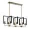 Designers Fountain Chicago Pm 60 Watt 8 Light Old Satin Brass Pendant D233M-IS-OSB - alternate 1